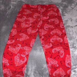Valentines leggings